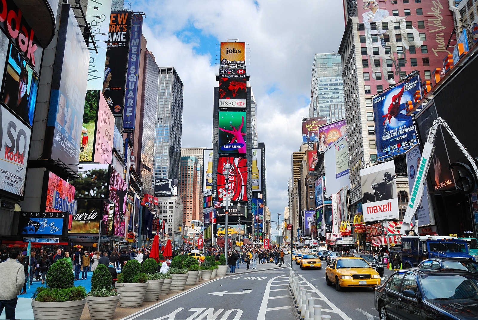 Times Square is featured with Broadway Theaters by Cooper DuBois Portland
